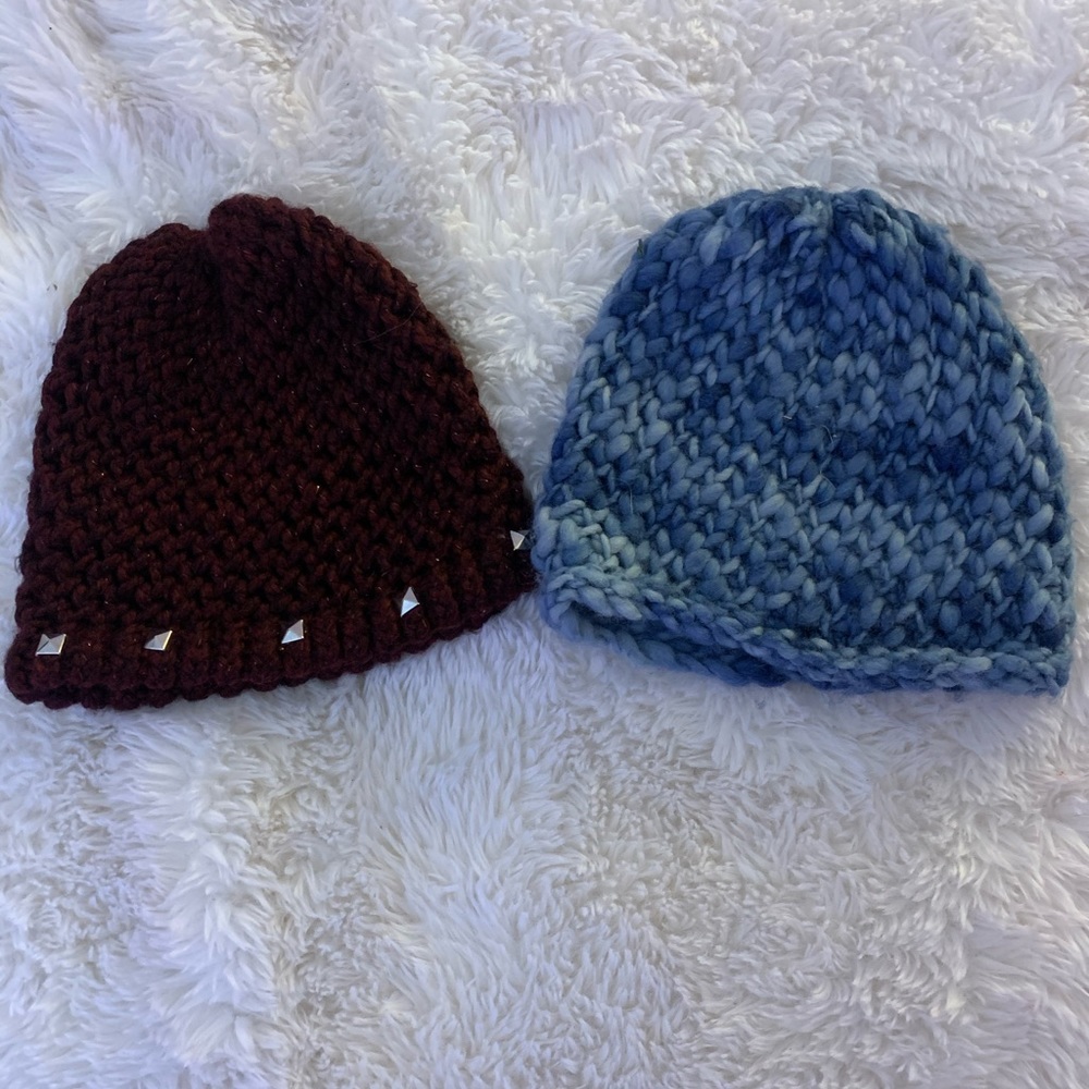 Winter knit hats